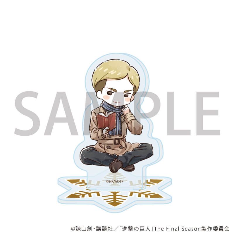 アクリルぷちスタンド「TVアニメ『進撃の巨人』」04/冬の日常ver. コンプリートセット(全8種)(グラフアートイラスト)