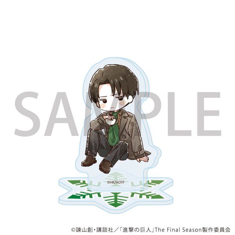 アクリルぷちスタンド「TVアニメ『進撃の巨人』」04/冬の日常ver. コンプリートセット(全8種)(グラフアートイラスト)