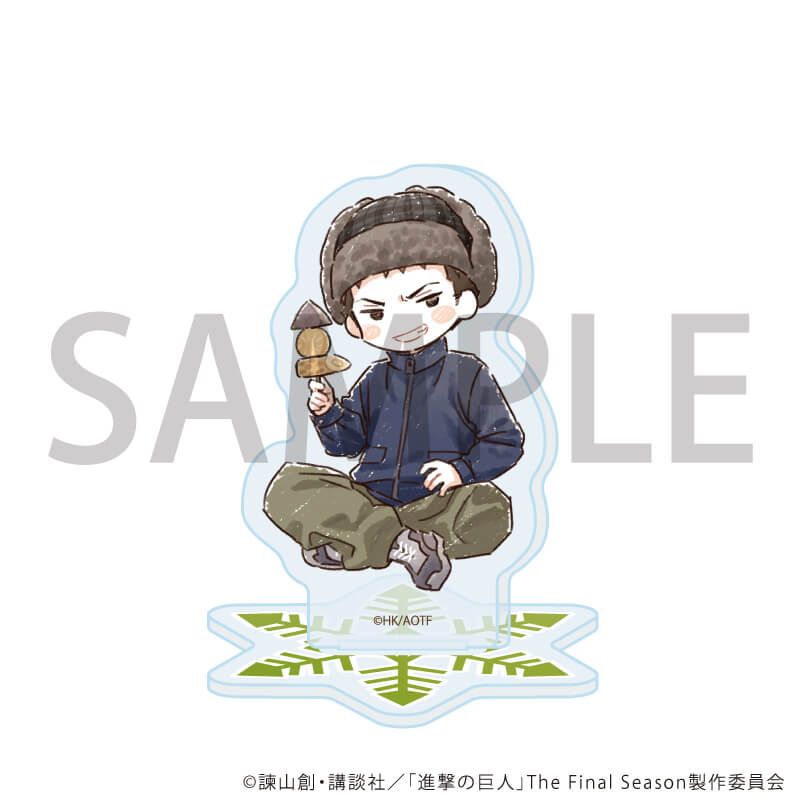 アクリルぷちスタンド「TVアニメ『進撃の巨人』」04/冬の日常ver. コンプリートセット(全8種)(グラフアートイラスト)