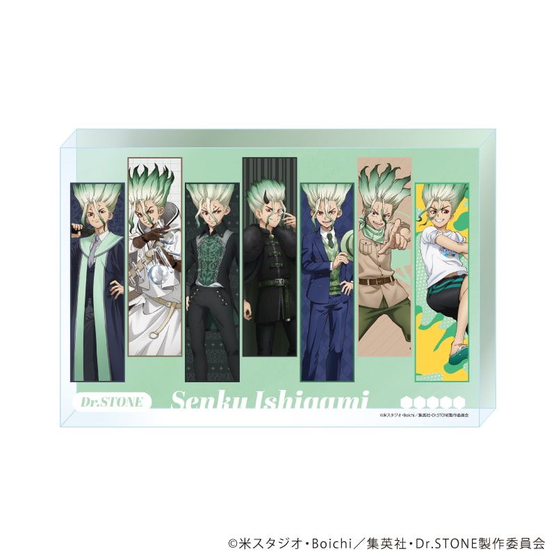 Dr.STONE プレミアムアクリルブロック/石神千空(描き下ろしイラスト)