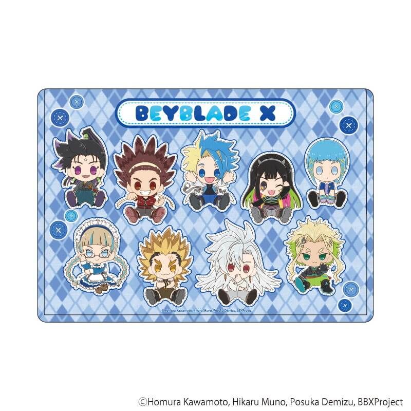 BEYBLADE X キャラクリアケース 07/集合デザイン(ぽてぬいアート)