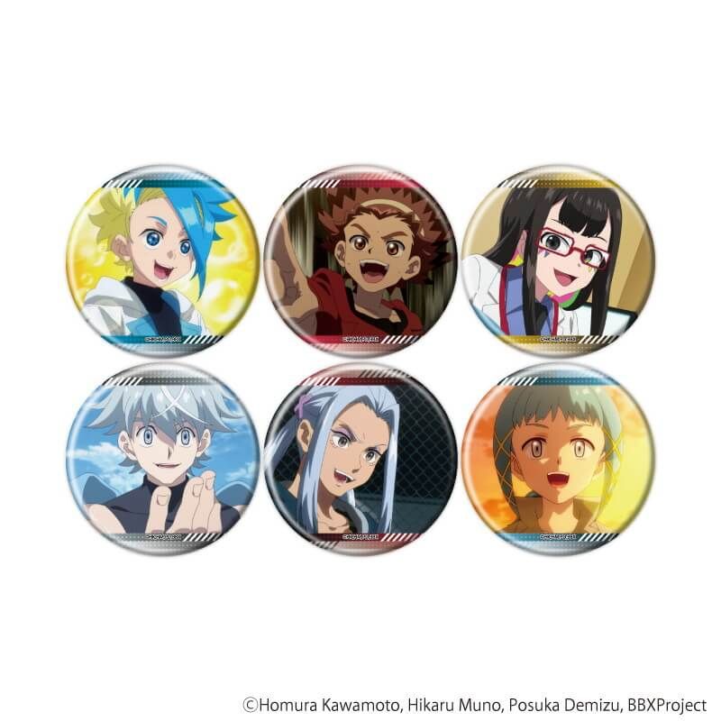 BEYBLADE X 缶バッジ 07/ブラインド(全6種・場面写)