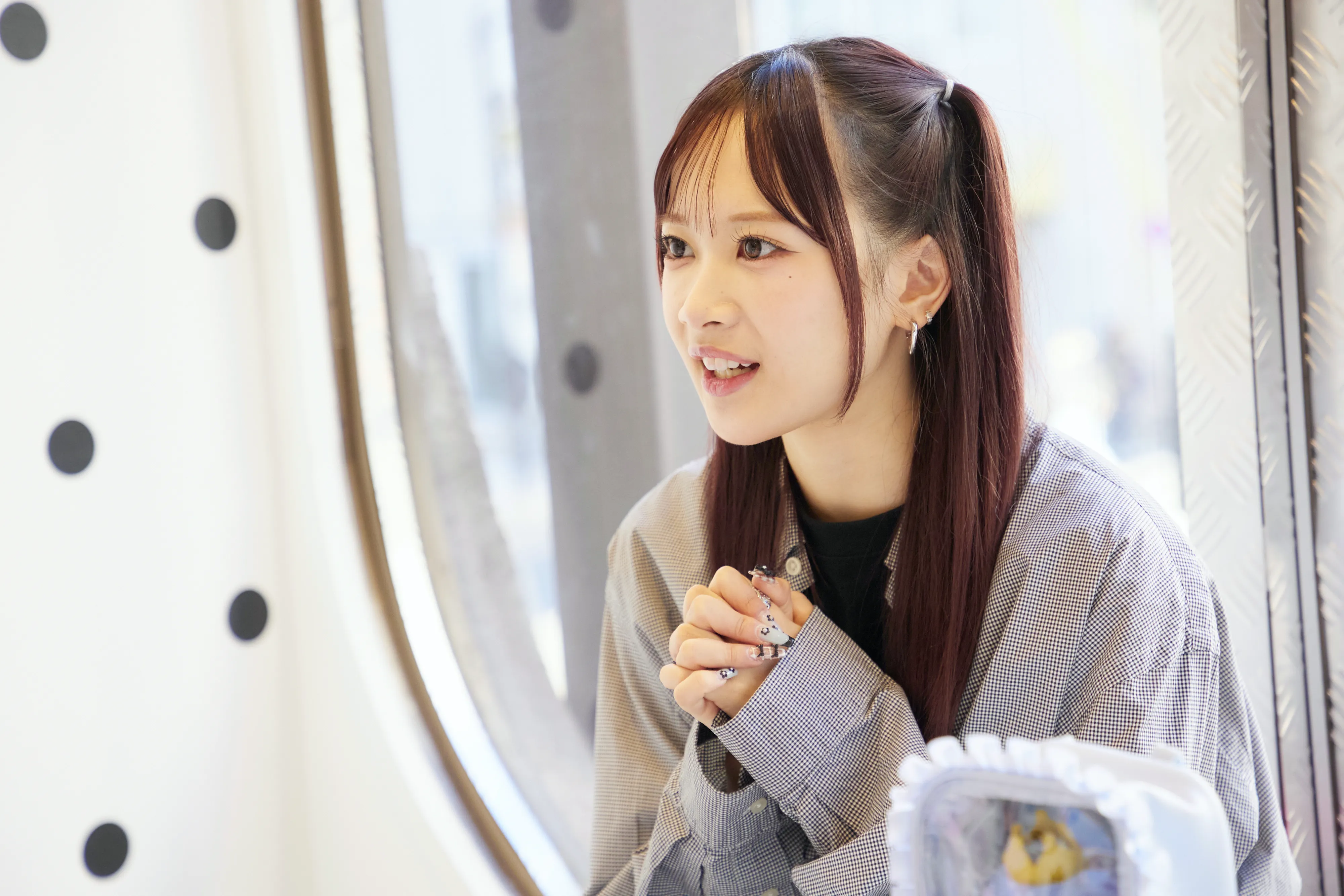 ステージでの心境の変化を語る里吉さん