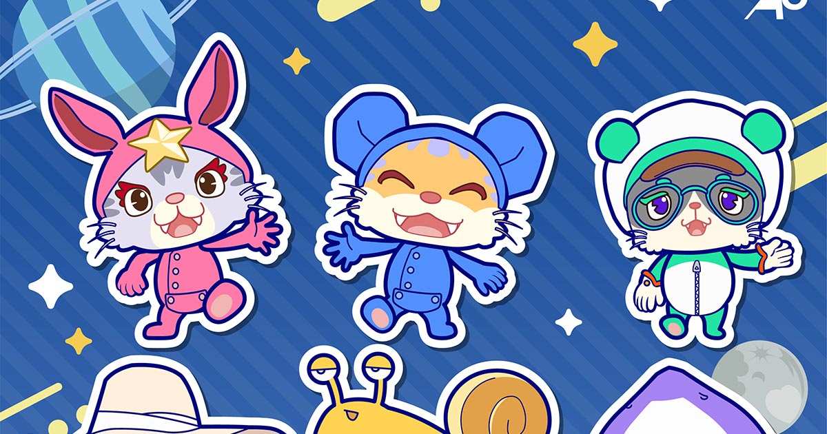 ニャンちゅうズ』【 eeo POP-UP STORE】通販好評発売中！｜アニメ